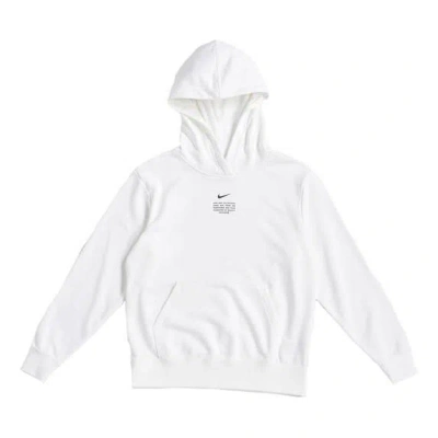 Nike (wmns)  Sportswear Swoosh Pullover Long Sleeves Hoodie White