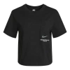 Nike (wmns)  Sportswear Swoosh Short Printed Round Neck Pullover T-shirt Black