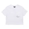 Nike (wmns)  Sportswear Swoosh Short Printed Round Neck Pullover T-shirt White