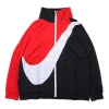 Nike Women's Windbreaker W Swoosh Jkt Wvn Cb Black/university Red/white In Multi