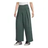 Nike (wmns)  Sportswear Tech Fleece High-waisted Pants Asia Sizing 'green' In Green