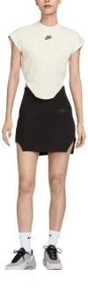 Nike (wmns)  Sportswear Tech Fleece Sleeveless T-shirt (asia Sizing) 'beige' In Neutral
