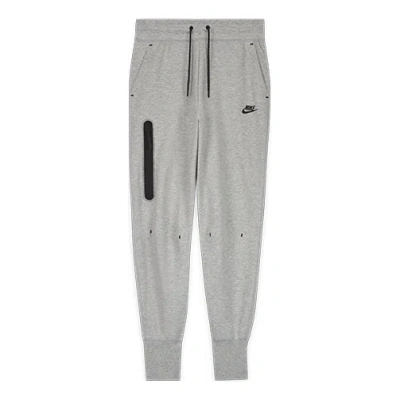 Nike (wmns)  Sportswear Tech Fleece Zipper Slim Fit Bundle Feet Sports Pants/trousers/joggers Dark Gr In Gray