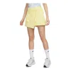 Nike (wmns)  Sportswear Tech Pack High-rise Skort 'lemon Chiffon Alabaster' In Yellow