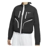 Nike Short Windbreaker Women Sportswear Tech Pack Black In Black