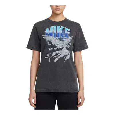 Nike (wmns)  Sportswear T-shirt 'anthractie' In Gray