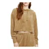 Nike (wmns)  Sportswear Velour Cropped Pullover Hoodie 'tan'
