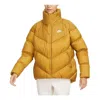 Nike (wmns)  Sportswear Windpuffer Therma-fit Loose Puffer Jacket 'brown' In Yellow