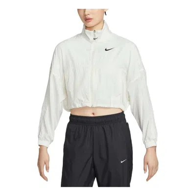 Nike (wmns)  Sportswear Woven Jacket Asia Sizing 'sail' In Neutral
