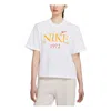 Nike (wmns)  Sportwear Classic Boxy Graphic T-shirt Asia Sizing 'white'