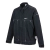 Nike (wmns)  Ss22 Sportswear Swoosh Back Logo Printing Woven Jacket Autumn Black