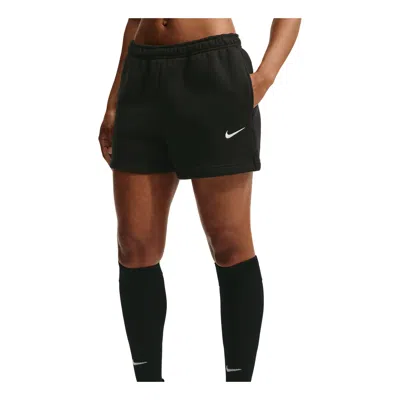 Nike (wmns)  Studio Fleece Medium Mid-rise Shorts 'total Black Sail'