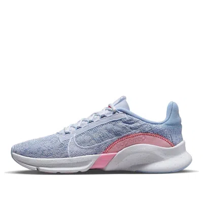 Nike (wmns)  Superrep Go 3 Flyknit Next Nature 'grey Pink' In Multi
