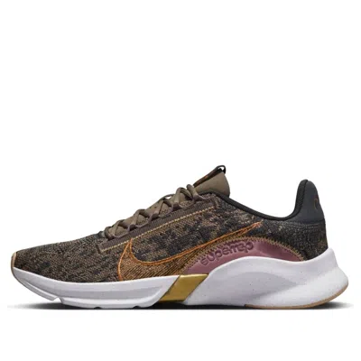 Nike (wmns)  Superrep Go 3 Next Nature Flyknit Premium 'olive Grey Metallic Copper'