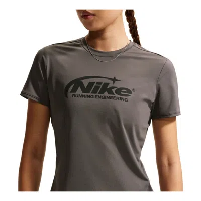 Nike Swift Running Dri-fit T-shirt In Gray