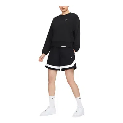 Nike (wmns)  Swoosh Fly Fleece Basketball Shorts Asia Sizing 'black White'
