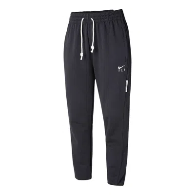 Nike (wmns)  Swoosh Fly Standard Issue Embroidery Logo Sports Trousers Black