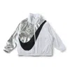Nike (wmns)  Swoosh Jacket Woven Cb Gel Large Multicolor Splicing White