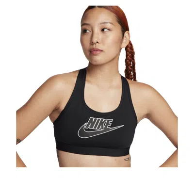 Nike (wmns)  Swoosh Medium-support Sports Bra 'black White'