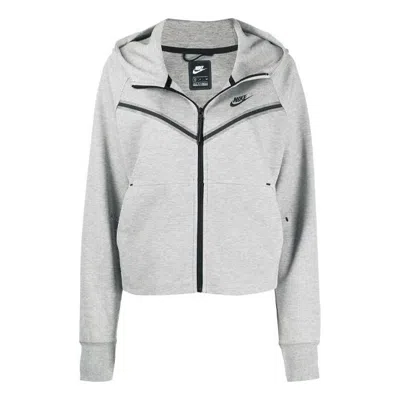 Nike (wmns)  Tech Fleece Windrunner Hooded Jacket Grey Gray