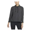 Nike (wmns)  Therma-fit Cowl Solid Color Casual Sports Long Sleeves Black Hoodie