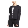 Nike (wmns)  Therma Icon Clash Athleisure Casual Sports Round Neck Long Sleeves Knit Black Hoodie