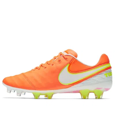 Nike (wmns)  Tiempo Legend Vi Fg 'tart' In Orange