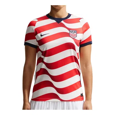 Nike Usmnt 2026 Stadium Home  Women's Dri-fit Soccer Replica Jersey In White