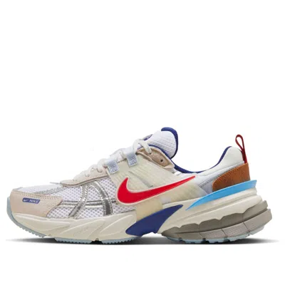 Nike (wmns)  V2k Run 'metallic Silver Gym Red Deep Royal Blue'