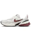 Nike V2k Run Glitter Sneakers In White And Red In White