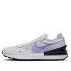 Nike Suede And Mesh Waffle One Low-top Sneakers With Contrasting In Gray