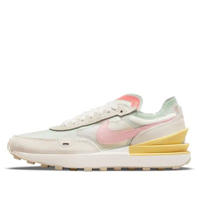 Nike (wmns)  Waffle One Seafoam Beige/green/pink In Multi