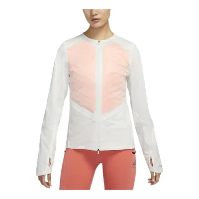 Nike (wmns)  Windproof Stay Warm Sports Thin Down Sail White / Orange Jacket