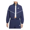 Nike (wmns)  Windrunner Oversized Woven Jacket 'midnight Navy Sail' In Blue