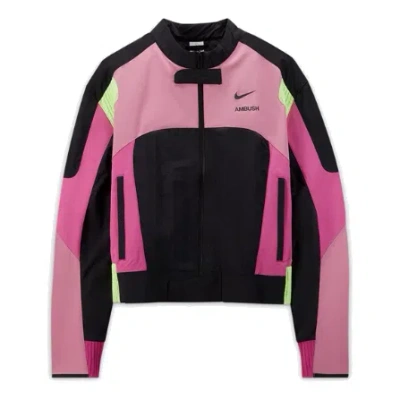 Nike (wmns)  X Ambush Motorcycle Jacket 'magic Flamingo' In Multi