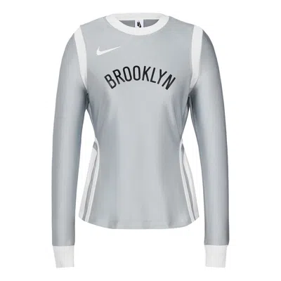 Nike (wmns)  X Ambush Nba Nets Top 'light Smoke Grey' In Gray