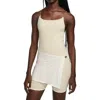Nike (wmns)  X Jacquemus Ribbed Short Bodysuit 'pearl White' In Nude