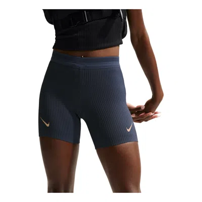 Nike (wmns)  X Keely Hodgkinson Aeroswift Dri-fit Adv Tight Shorts 'thunder Blue Black White Linen'