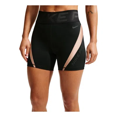 Nike (wmns)  X Keely Hodgkinson Pro Sculpt Dri-fit High-waisted 5"" Biker Shorts 'black Linen'
