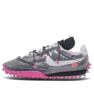 Nike (wmns)  X Off-white Waffle Racer 'fuchsia'