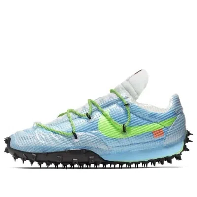 Nike (wmns)  X Off-white Waffle Racer 'vivid Sky'