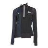 Nike (wmns)  X Sacai Half Zip Running Jacket 'black Blue'