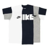 Nike (wmns)  X Sacai Nrg Splicing Logo Colorblock T-shirt 'navy' In Multi