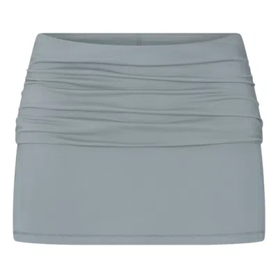 Nike (wmns)  X Skims Airy Fold-over Waistband Skort 'washed Pacific'
