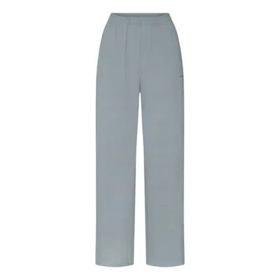 Nike (wmns)  X Skims Airy Wide-leg Pants 'washed Pacific' In Blue