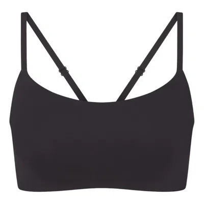Nike (wmns)  X Skims Matte Contour Cami Bra 'obsidian' In Black