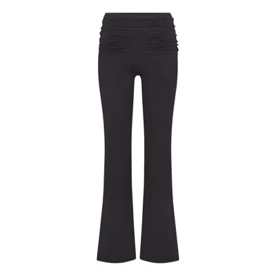 Nike (wmns)  X Skims Matte Foldover Slim Flare Legging 'obsidian' In Multi