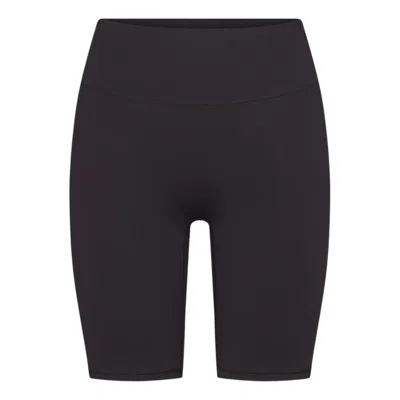 Nike (wmns)  X Skims Matte High-waisted 7"" Biker Shorts 'obsidian' In Black