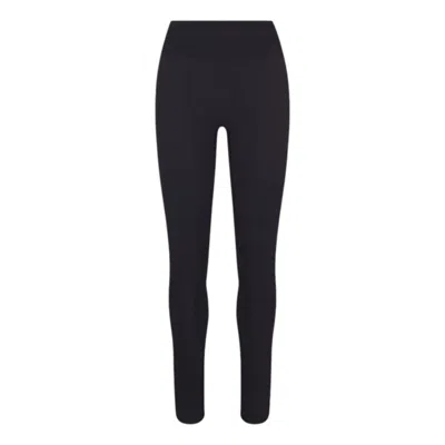Nike (wmns)  X Skims Matte High-waisted 26"" Knee Grip Leggings 'obsidian' In Black