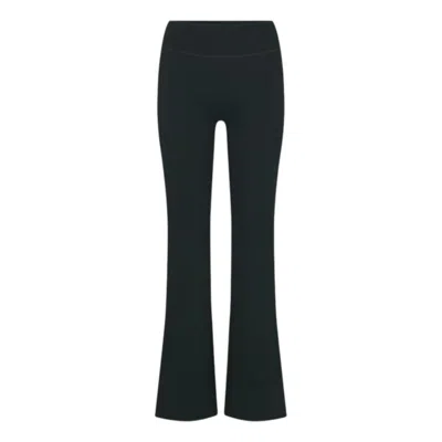 Nike (wmns)  X Skims Matte High-waisted Slim Flared Leggings 'dark Teal' In Blue